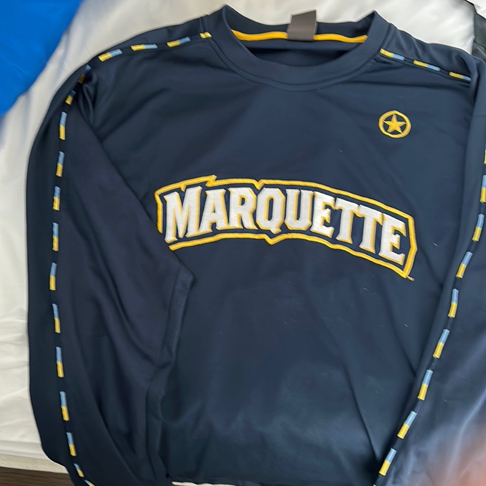 Marquette basketball shooting shirt
